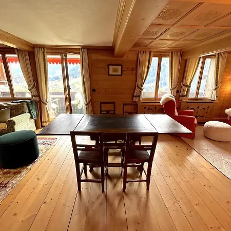 Enjoy Breathtaking View In Luxury Apartment Saanen
