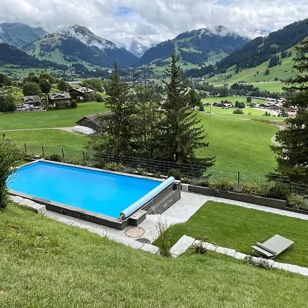 Apartment Enjoy Breathtaking View In Luxury Saanen